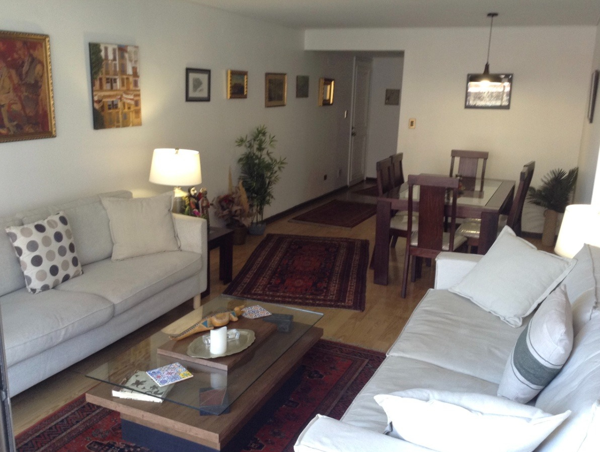 Arriendo Departamento 4D Barrio El Golf - Las Condes