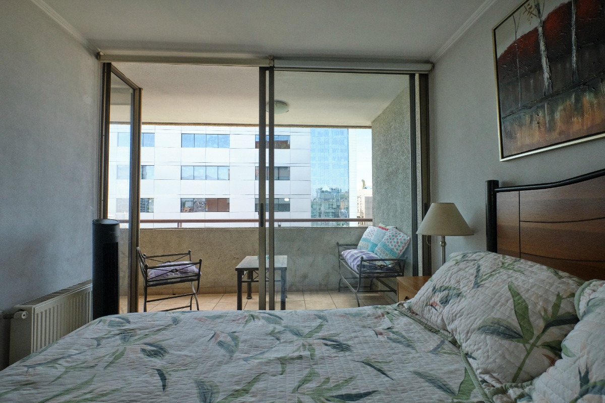 Arriendo Departamento SO 1D en suite Walk-in cl&oacute;set 1B Barrio El Golf - Las Condes