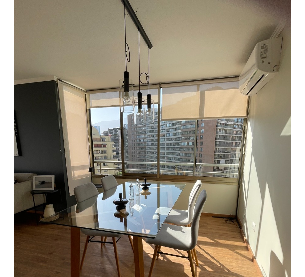 Arriendo Departamento NO 2D en suite 2B 1E Metro Escuela Militar - Las Condes