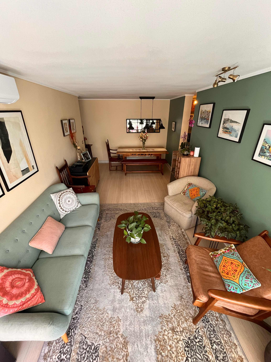 Venta Departamento 3D 2B 1E Metro Monse&ntilde;or Eyzaguirre - &Ntilde;u&ntilde;oa