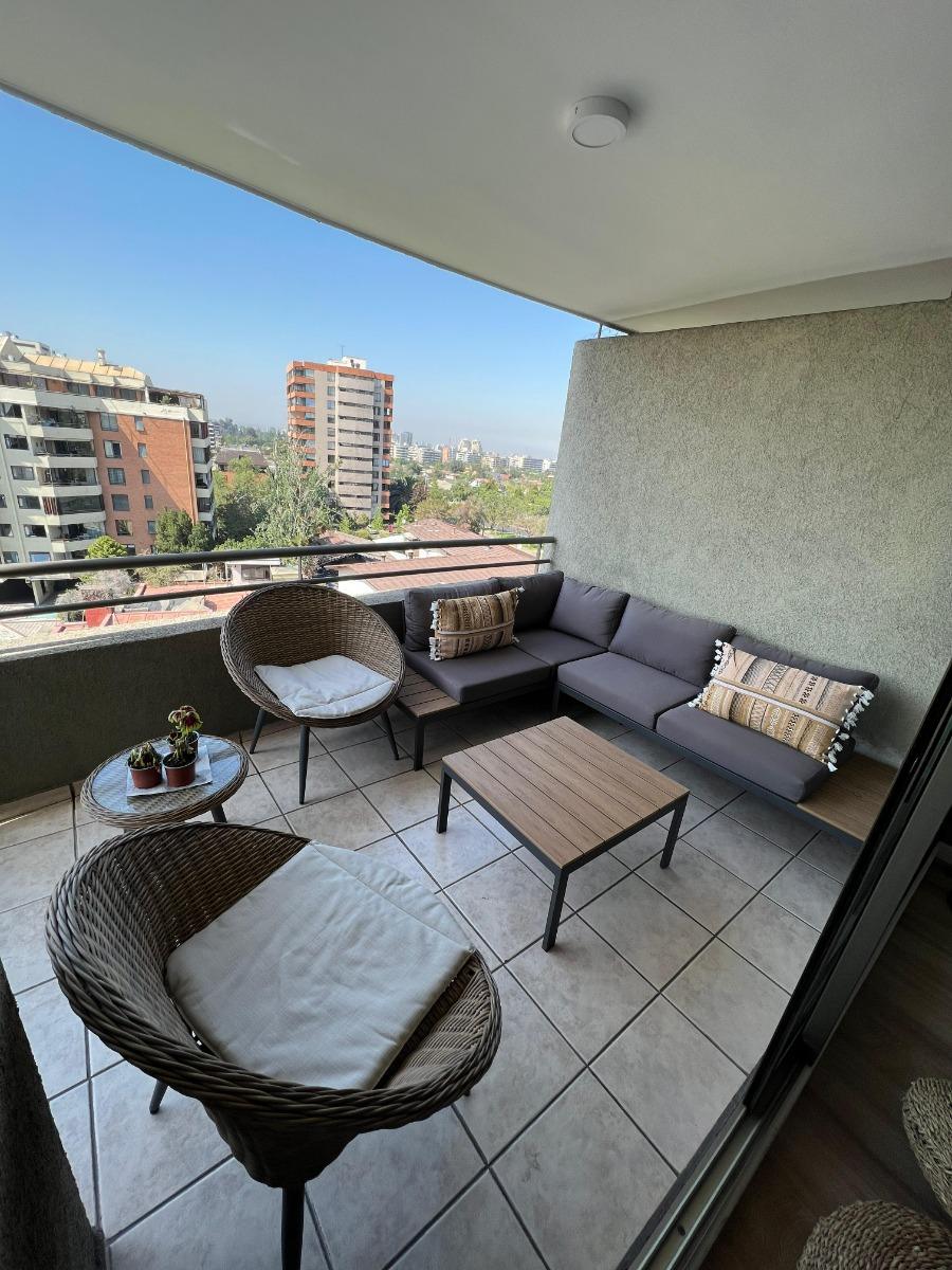 Venta Departamento SO 2D en suite 2B 1E 1B Rotonda Atenas - Las Condes