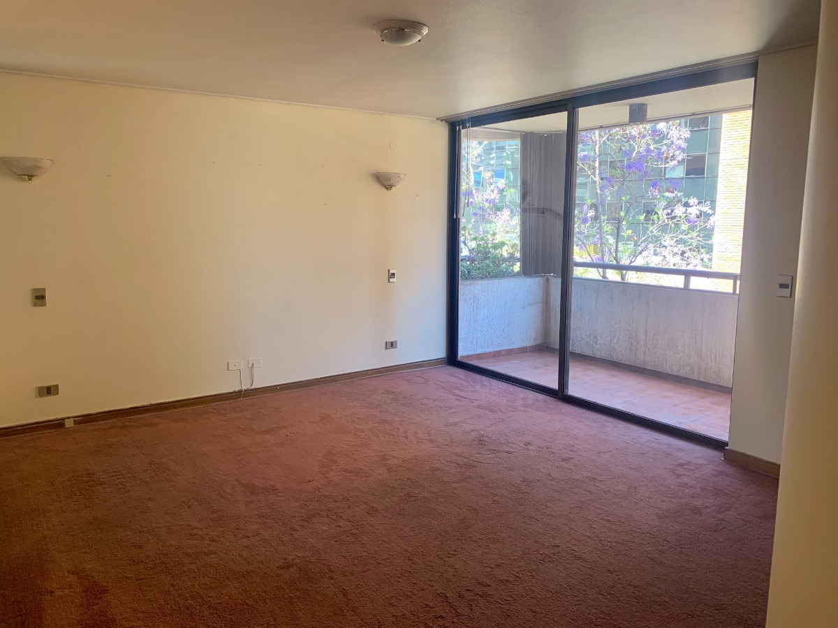 Arriendo Departamento SP 3D en suite 3B 2E 1B Barrio El Golf - Las Condes