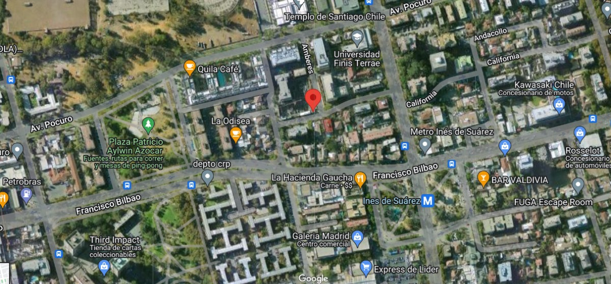 Arriendo Departamento O 2D en suite Walk-in cl&oacute;set 2B 2E 1B In&eacute;s de Su&aacute;rez - Providencia