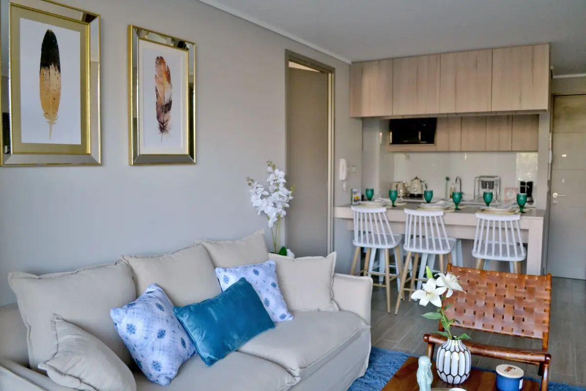 Arriendo Departamento 2D Metro Hernando de Magallanes - Las Condes