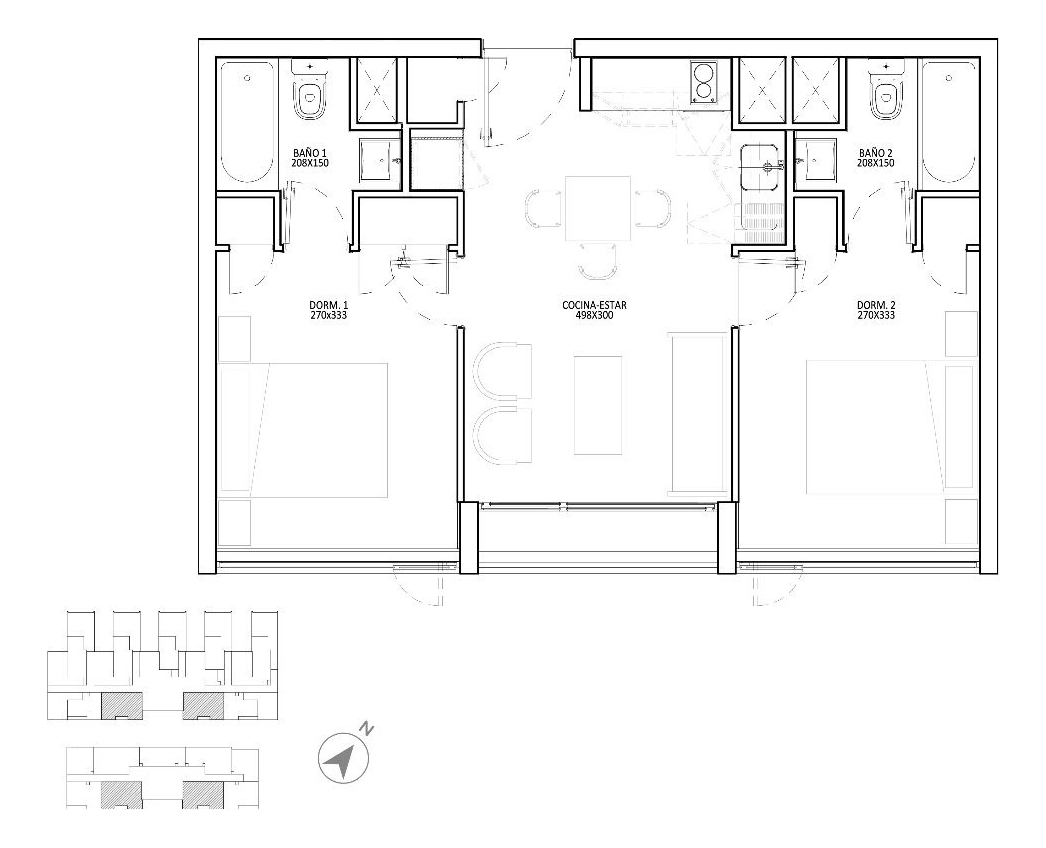 Arriendo Departamento P 2D en suite 2B 1E 1B Metro Irarr&aacute;zaval - &Ntilde;u&ntilde;oa