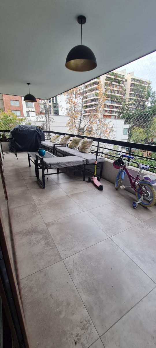 Arriendo Departamento 4D en suite 3B 1E 1B Barrio El Golf - Las Condes