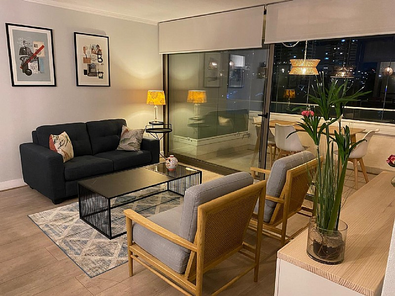 Venta Departamento SO 2D en suite Walk-in cl&oacute;set 2B 1E 1B Parque Arauco - Las Condes