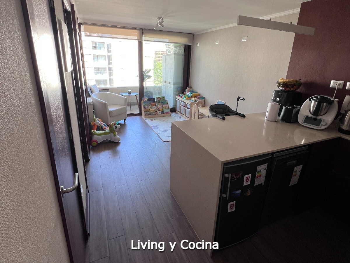 Arriendo Departamento SP 2D en suite 2B 1E 1B Metro Hernando de Magallanes - Las Condes