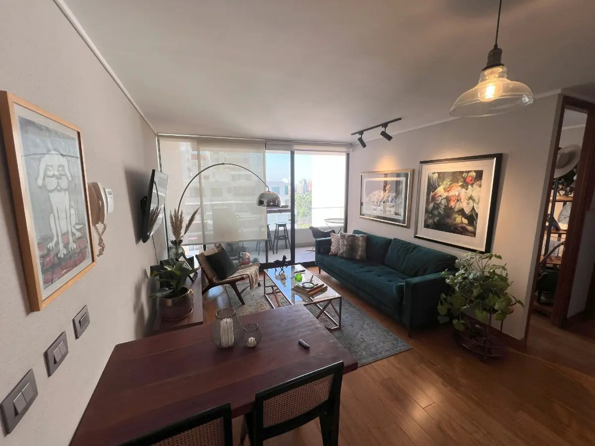 Arriendo Departamento S 2D 2B 1E 1B Metro Escuela Militar - Las Condes