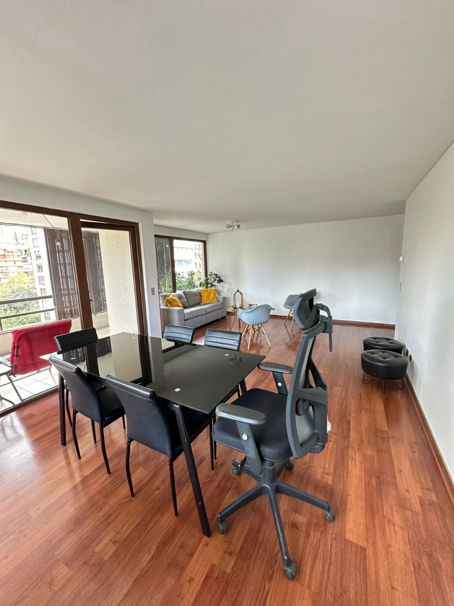 Arriendo Departamento NOSP 5D 4B 2E 1B Barrio El Golf - Las Condes