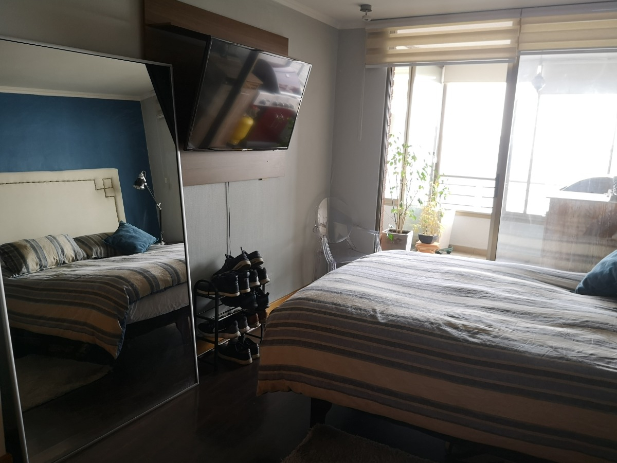 Venta Departamento SO 2D en suite 2B 1E 1Bd Metro Escuela Militar - Las Condes