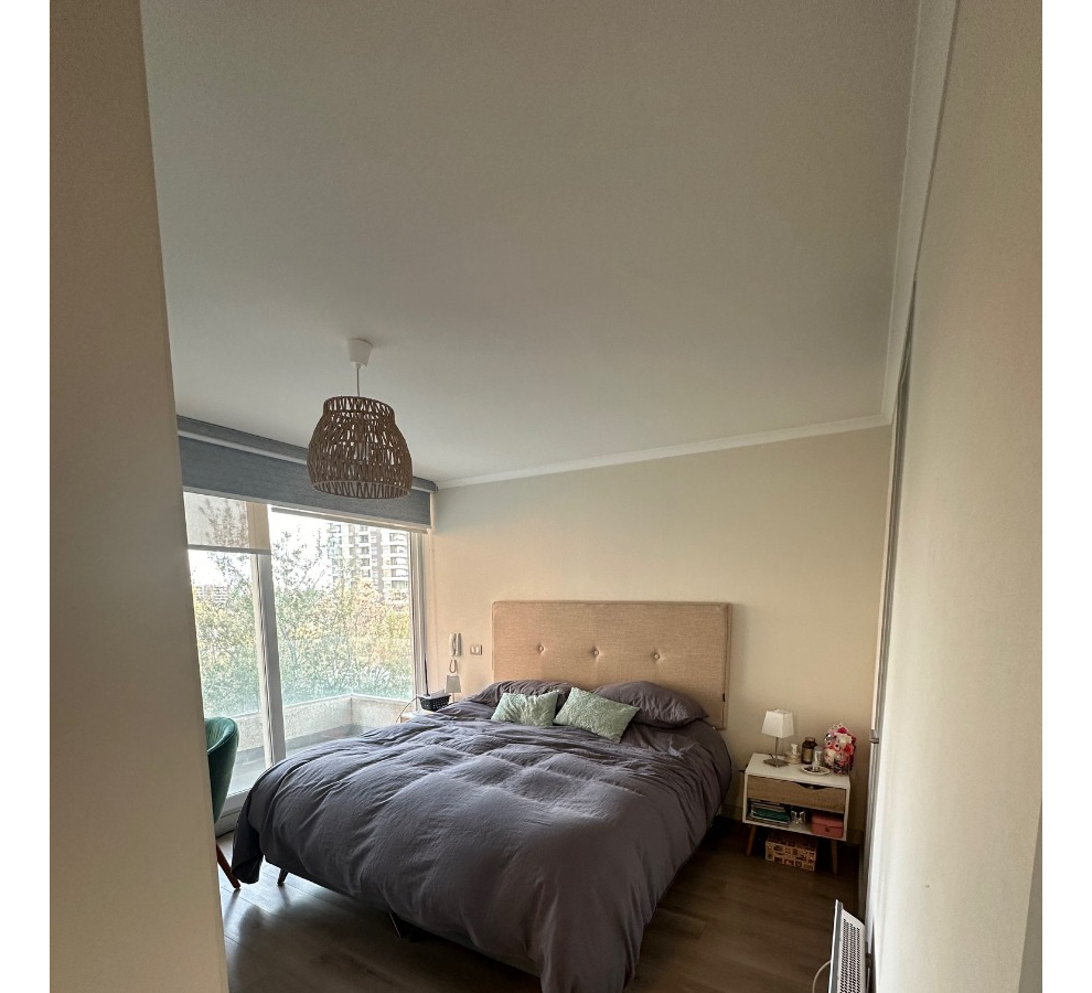 Arriendo Departamento SO 2D en suite Walk-in cl&oacute;set 2B 1E 1B Metro Monse&ntilde;or Eyzaguirre - &Ntilde;u&ntilde;oa