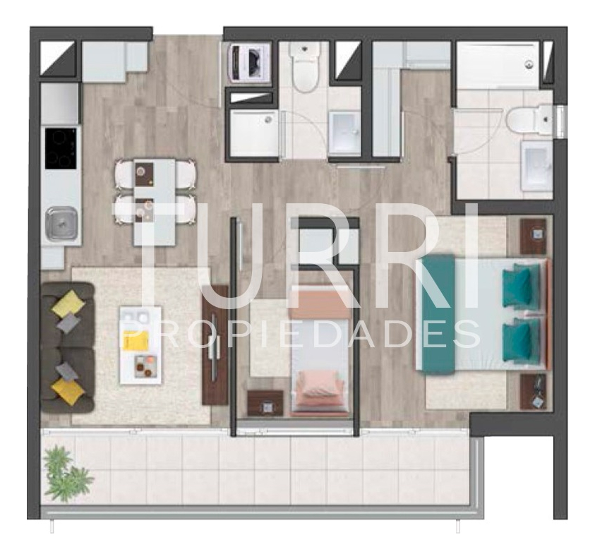 Arriendo Departamento NO 2D en suite Walk-in cl&oacute;set 2B 1E Metro Monse&ntilde;or Eyzaguirre - &Ntilde;u&ntilde;oa