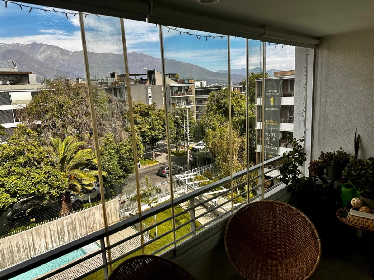 Arriendo Departamento O 2D en suite Walk-in cl&oacute;set 2B 1E 1B Parque Juan XXIII - &Ntilde;u&ntilde;oa