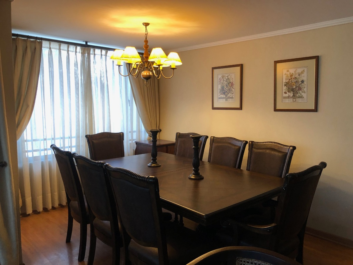 Arriendo Departamento SO 4D en suite 3B 1E 1B Vaticano - Las Condes