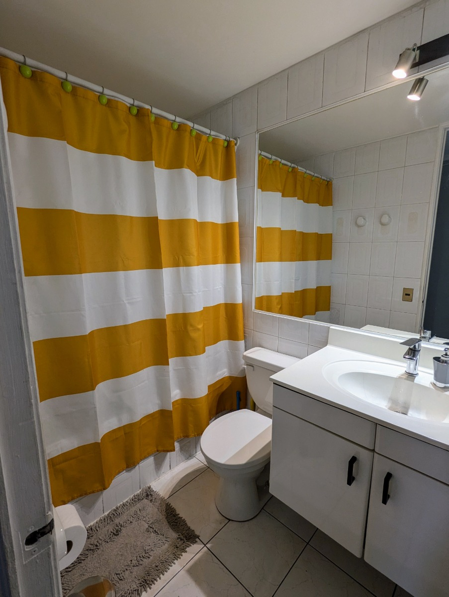 Arriendo Departamento O 3D en suite Walk-in cl&oacute;set 2B 1E 1B Estadio Nacional - &Ntilde;u&ntilde;oa