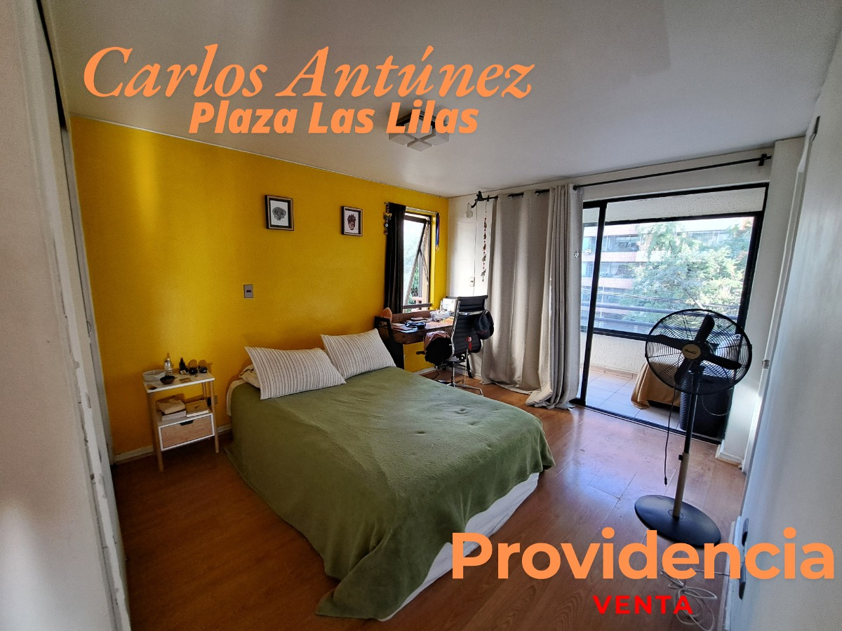 Venta Departamento SO 2D en suite 2B 1E 1B Las Lilas - Providencia