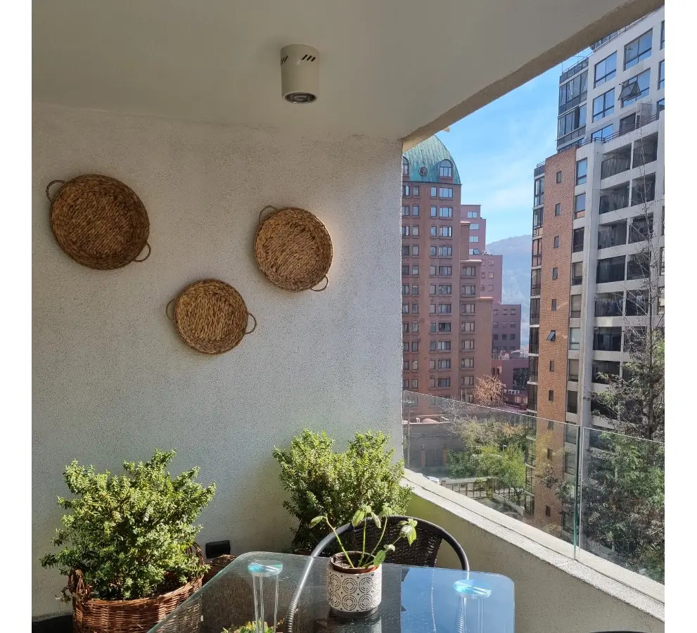 Arriendo Departamento N 3D en suite Walk-in cl&oacute;set 3B 2E 1B Barrio El Golf - Las Condes