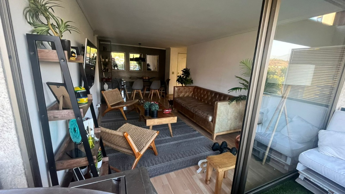 Arriendo Departamento 3D en suite 2B 1E 1B Parque Padre Alberto Hurtado - Las Condes