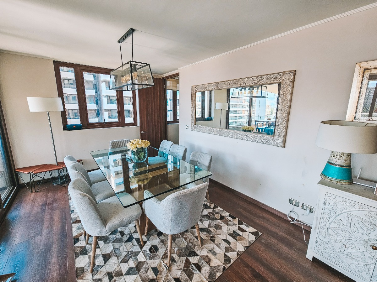 Venta Departamento SO 3D en suite Walk-in cl&oacute;set 3B 2E 1B Parque Arauco - Las Condes