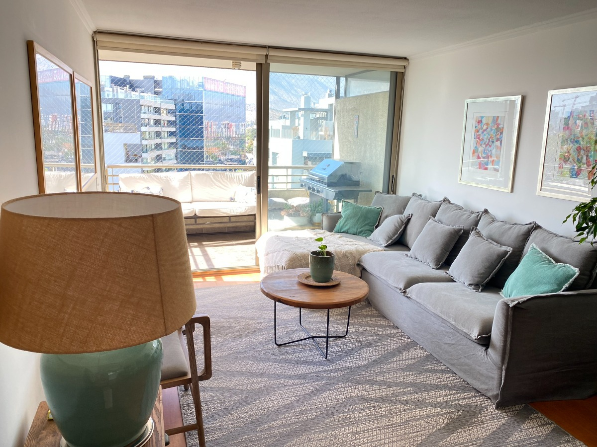 Arriendo Departamento 3D en suite Walk-in cl&oacute;set 2B 2E 1B Metro Hernando de Magallanes - Las Condes