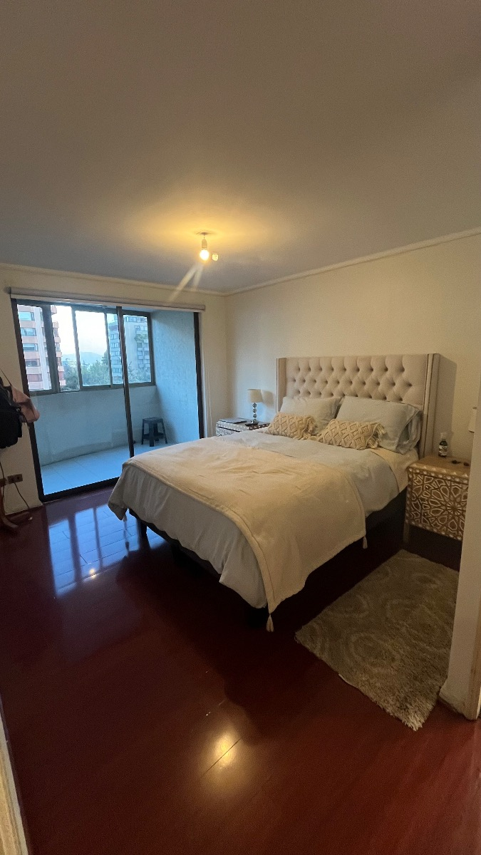 Arriendo Departamento SO 2D en suite Walk-in cl&oacute;set 2B 1E 1B Barrio El Golf - Las Condes