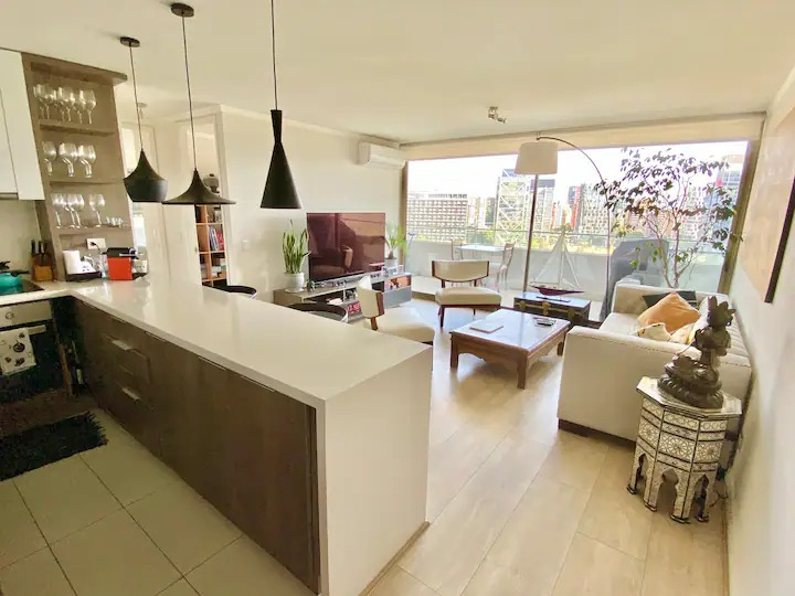 Arriendo Departamento S 2D en suite Walk-in cl&oacute;set 2B 2E 1B Parque Arauco - Las Condes