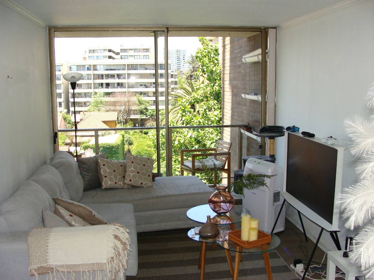 Arriendo Departamento O 2D en suite Walk-in cl&oacute;set 2B 1E 1B Metro Monse&ntilde;or Eyzaguirre - &Ntilde;u&ntilde;oa