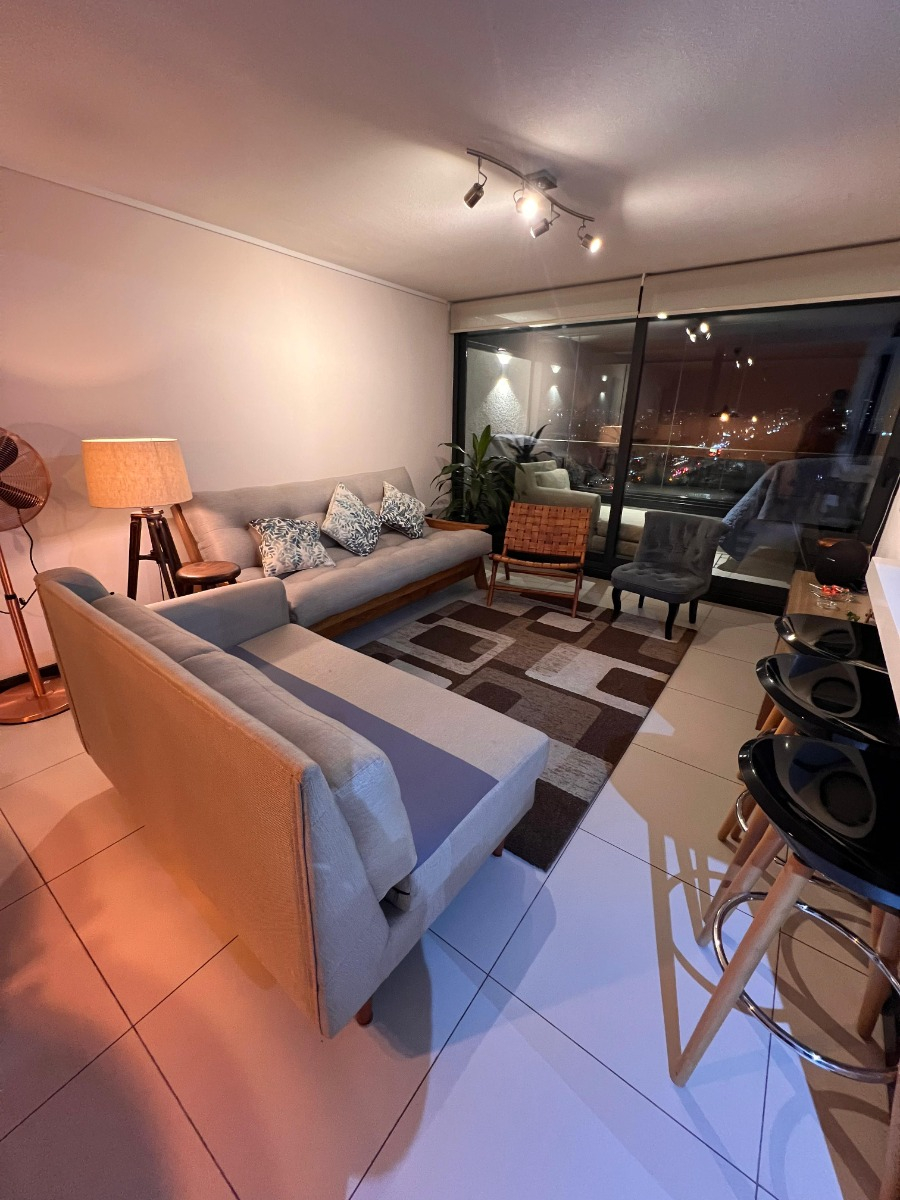 Arriendo Departamento NO 2D en suite Walk-in cl&oacute;set 21B 1E 1B Metro Sim&oacute;n Bolivar - La Reina