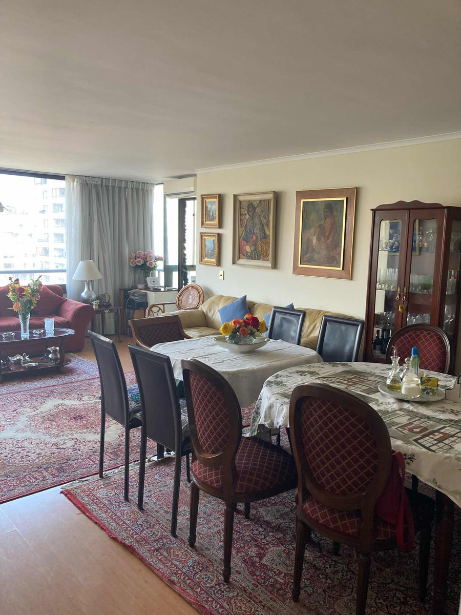 Venta Departamento NO 4D en suite Walk-in cl&oacute;set 4B 2E 1B Metro Escuela Militar - Las Condes