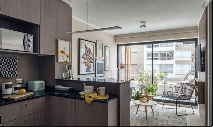 Venta Departamento N 1D en suite Walk-in cl&oacute;set 1B Metro Irarr&aacute;zaval - &Ntilde;u&ntilde;oa