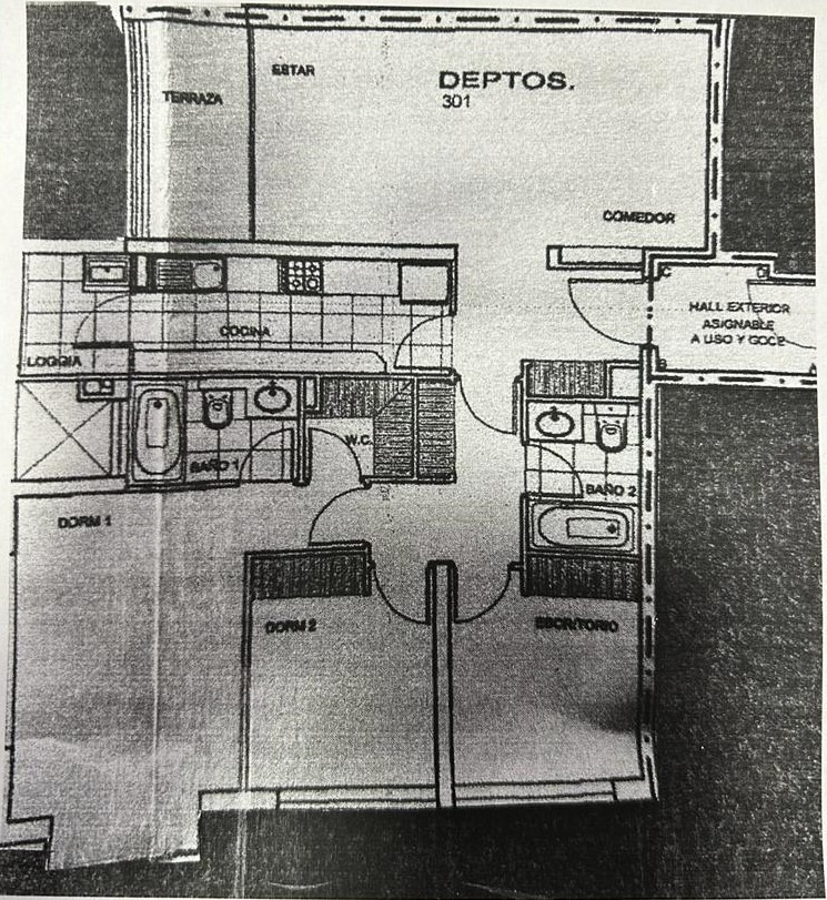 Venta Departamento SP 3D en suite Walk-in cl&oacute;set 2B 1E 1B Metro Monse&ntilde;or Eyzaguirre - &Ntilde;u&ntilde;oa