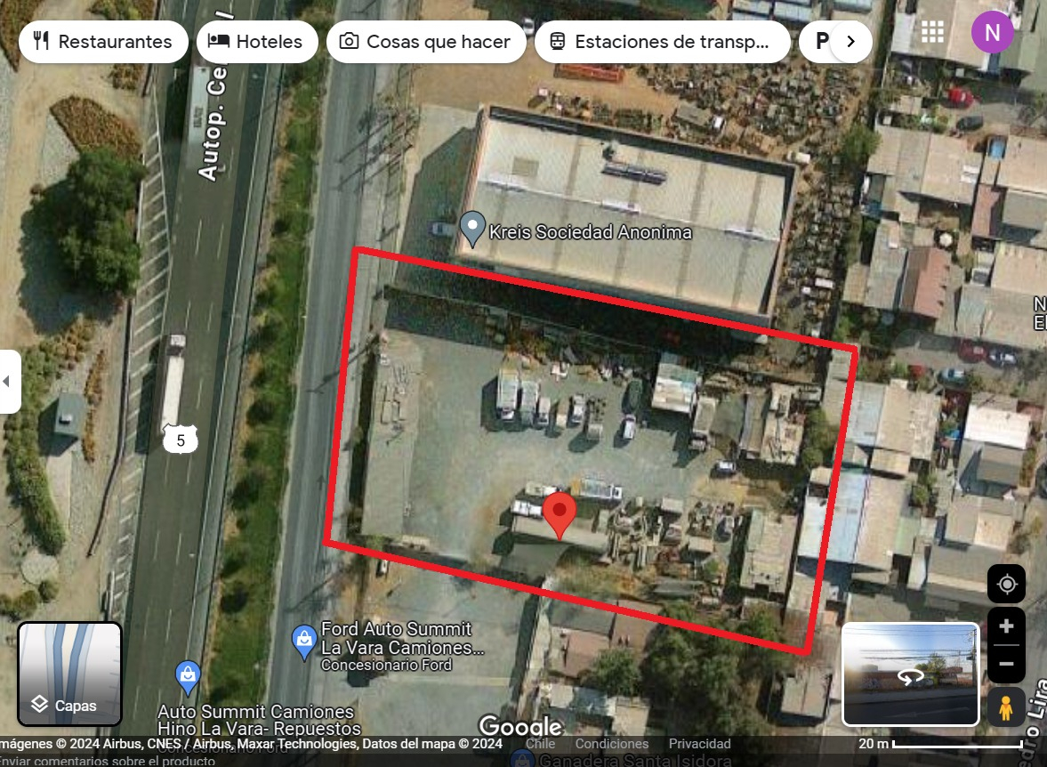 Arriendo Terreno 2.500 M2 A 90uf - San Bernardo