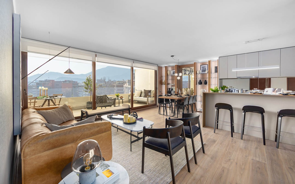 Arriendo Departamento NP 2D en suite 2B 1E 1B Parque Bicentenario - Vitacura