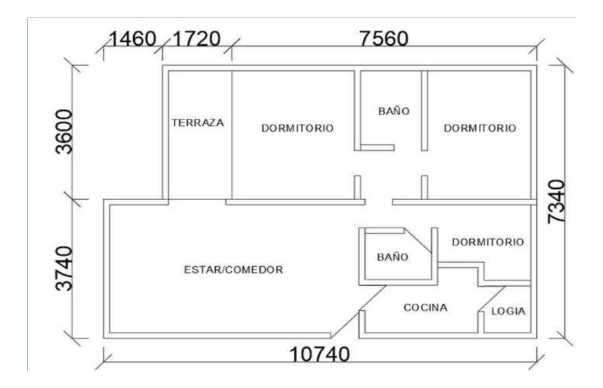 Venta Departamento NP 3D 2B 1E  - La Reina