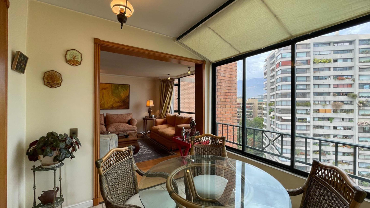 Arriendo Departamento SP 4D en suite 4B 2E 1B Barrio El Golf - Las Condes