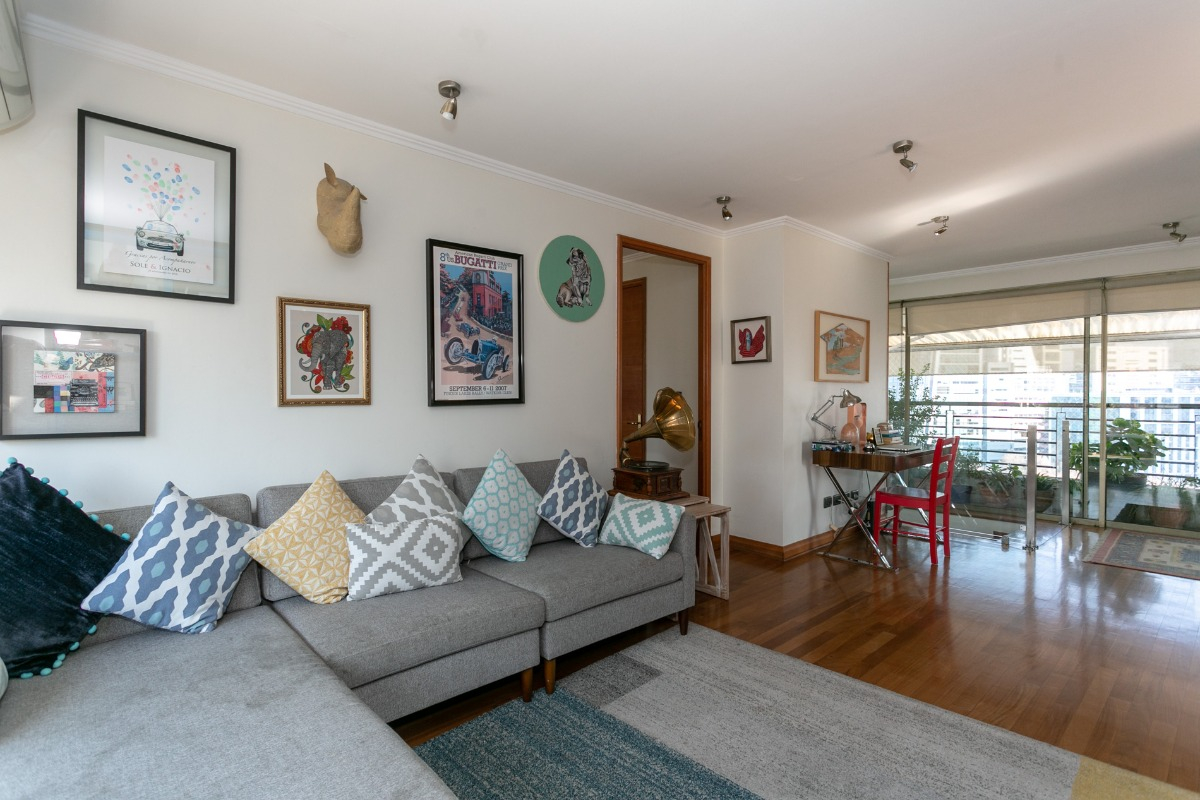 Arriendo Departamento NOSP 3D en suite Walk-in cl&oacute;set 4B 2E 1B Barrio El Golf - Las Condes