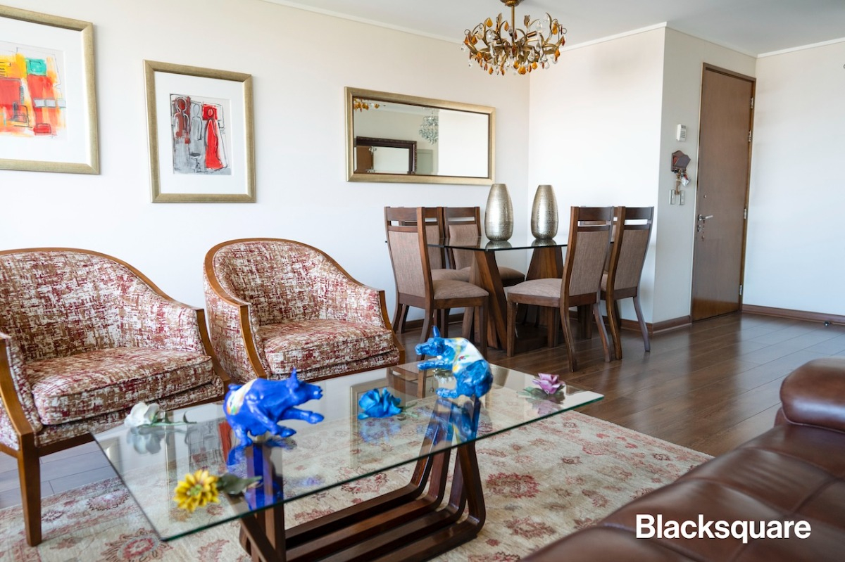 Venta Departamento SO 3D en suite Walk-in cl&oacute;set 2B 3E 1B Las Lilas - Providencia