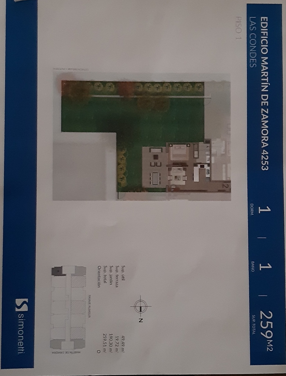 Venta Departamento 1D Metro Escuela Militar - Las Condes