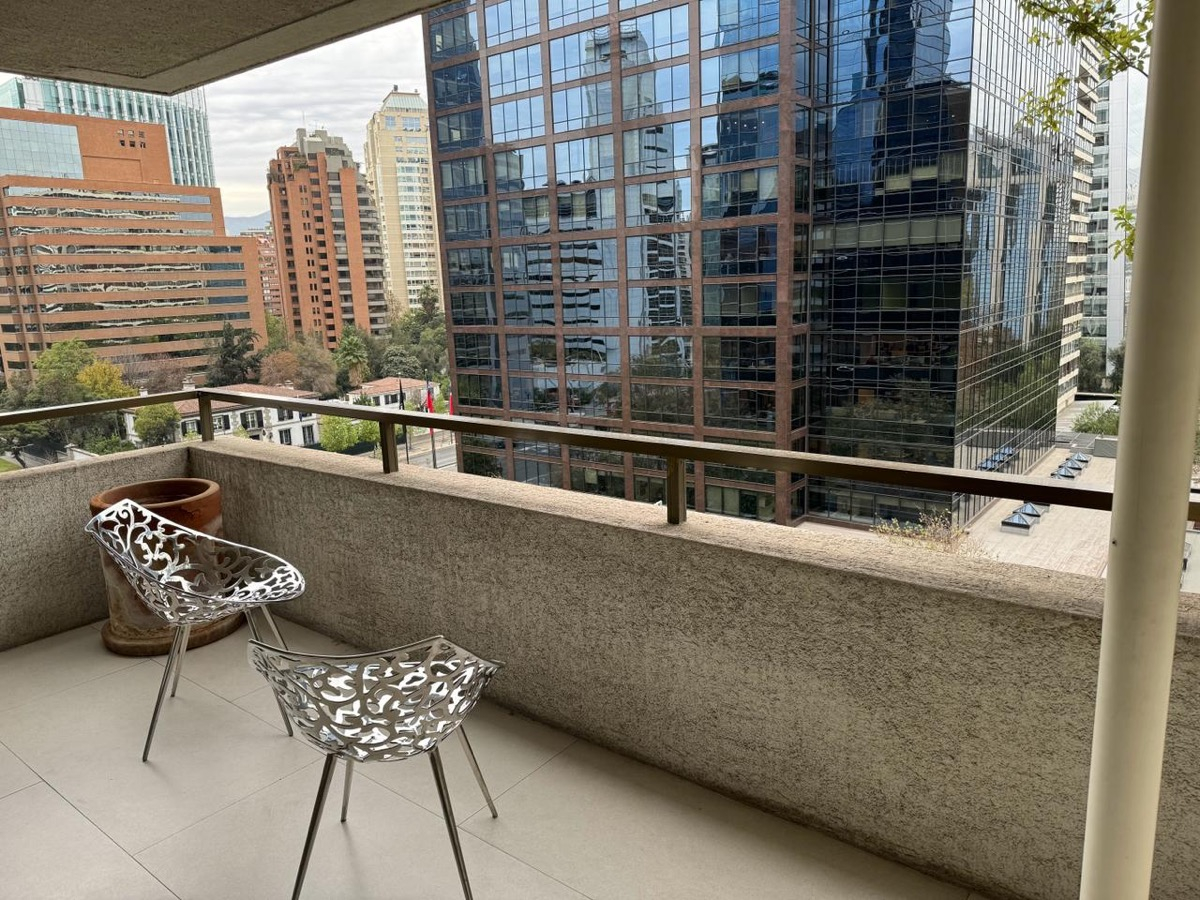 Arriendo Departamento O 4D en suite Walk-in cl&oacute;set 3B 1E 1B Barrio El Golf - Las Condes