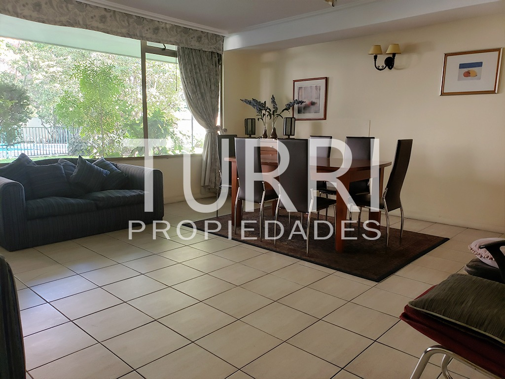 Arriendo Departamento NO 2D en suite 2B 1E 1B Barrio El Golf - Las Condes