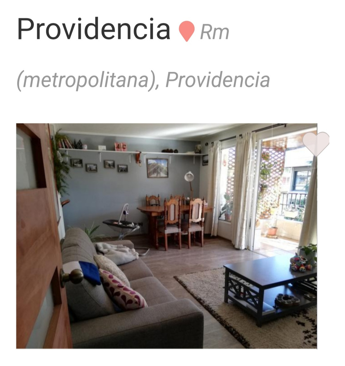 Venta Departamento 3D Manuel Montt - Providencia