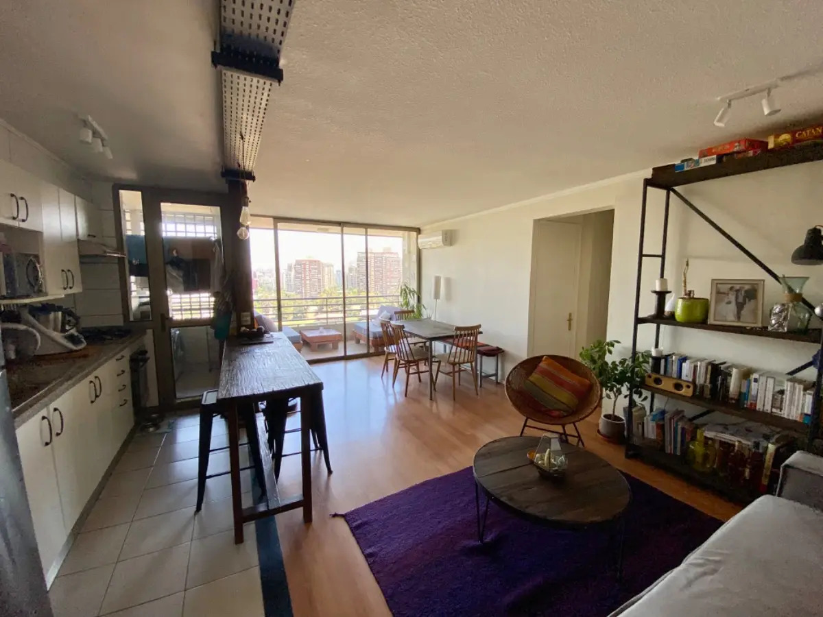 Arriendo Departamento NP 2D en suite Walk-in cl&oacute;set 2B 1E 1B Metro Escuela Militar - Las Condes