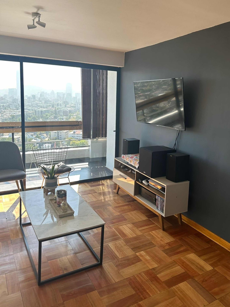 Arriendo Departamento 3D 2B 1E 1B Metro Bilbao - Providencia