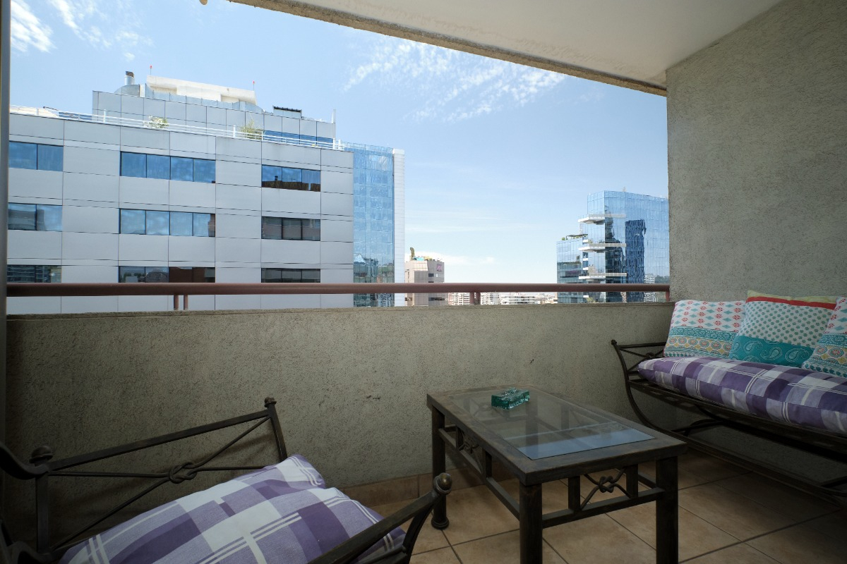 Arriendo Departamento SO 1D en suite Walk-in cl&oacute;set 1B Barrio El Golf - Las Condes