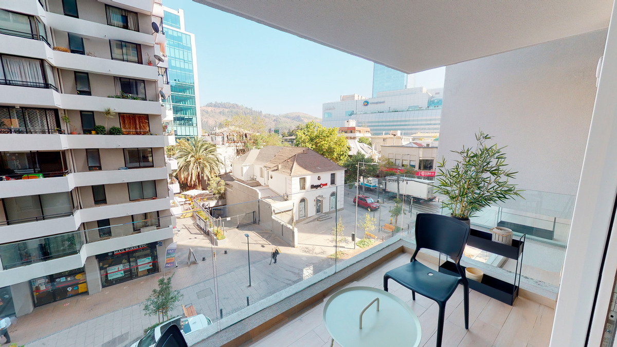 Arriendo Depto 2D - 2B Amoblado, Gc Incluidos, Providencia