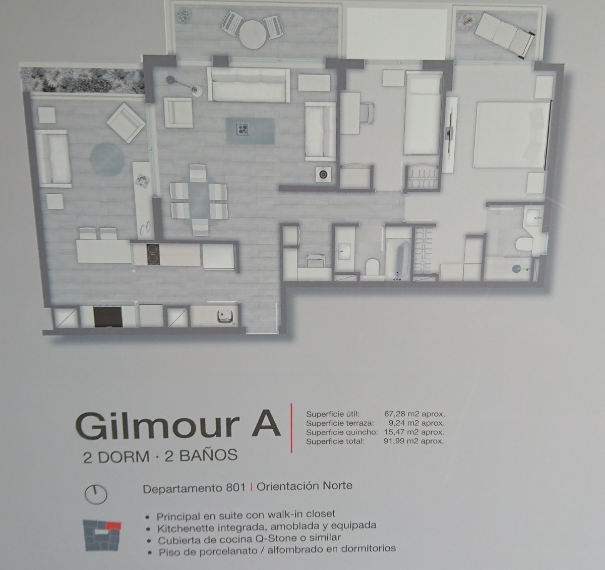 Arriendo Departamento NP 2D en suite Walk-in cl&oacute;set 2B 2E 1B Alto Las Condes - Las Condes