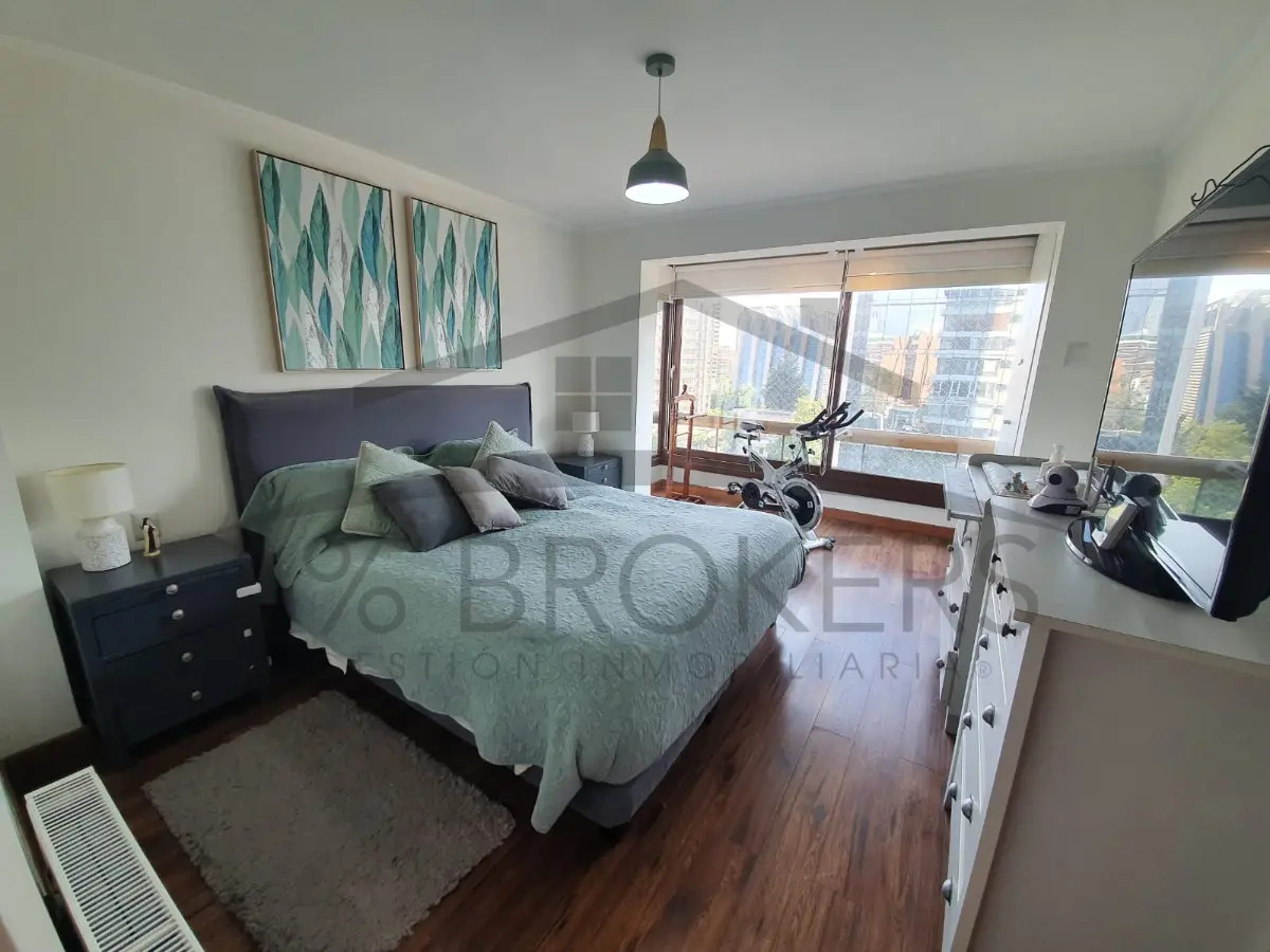 Venta Departamento NO 4D en suite 3B 1E 1B Barrio El Golf - Las Condes