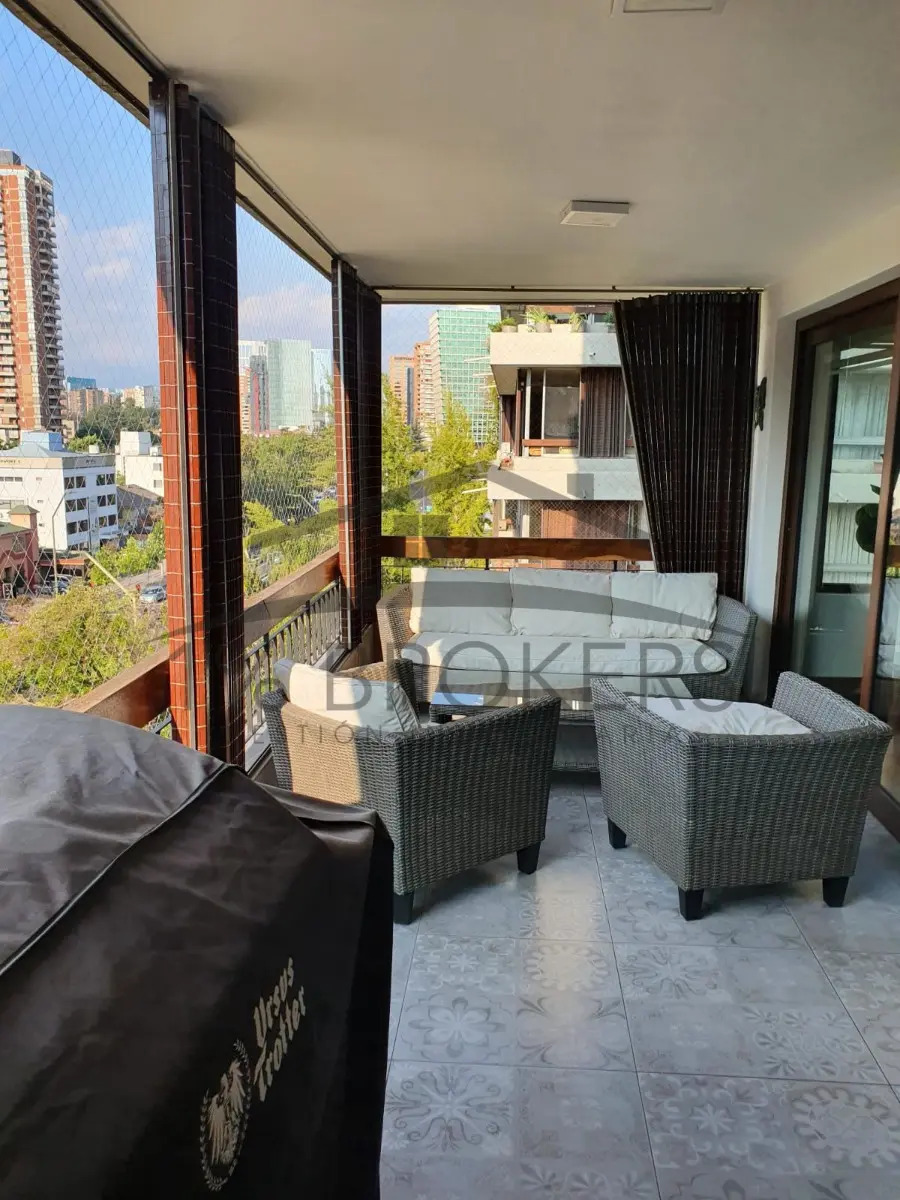 Venta Departamento NO 4D en suite 3B 1E 1B Barrio El Golf - Las Condes