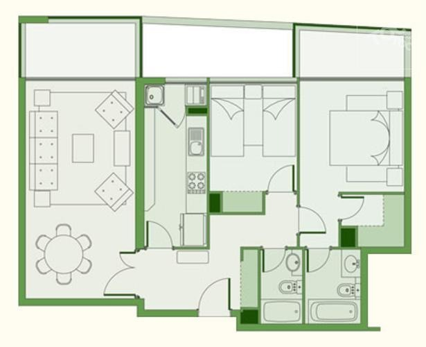 Arriendo Departamento 2D P&iacute;o XI - Vitacura